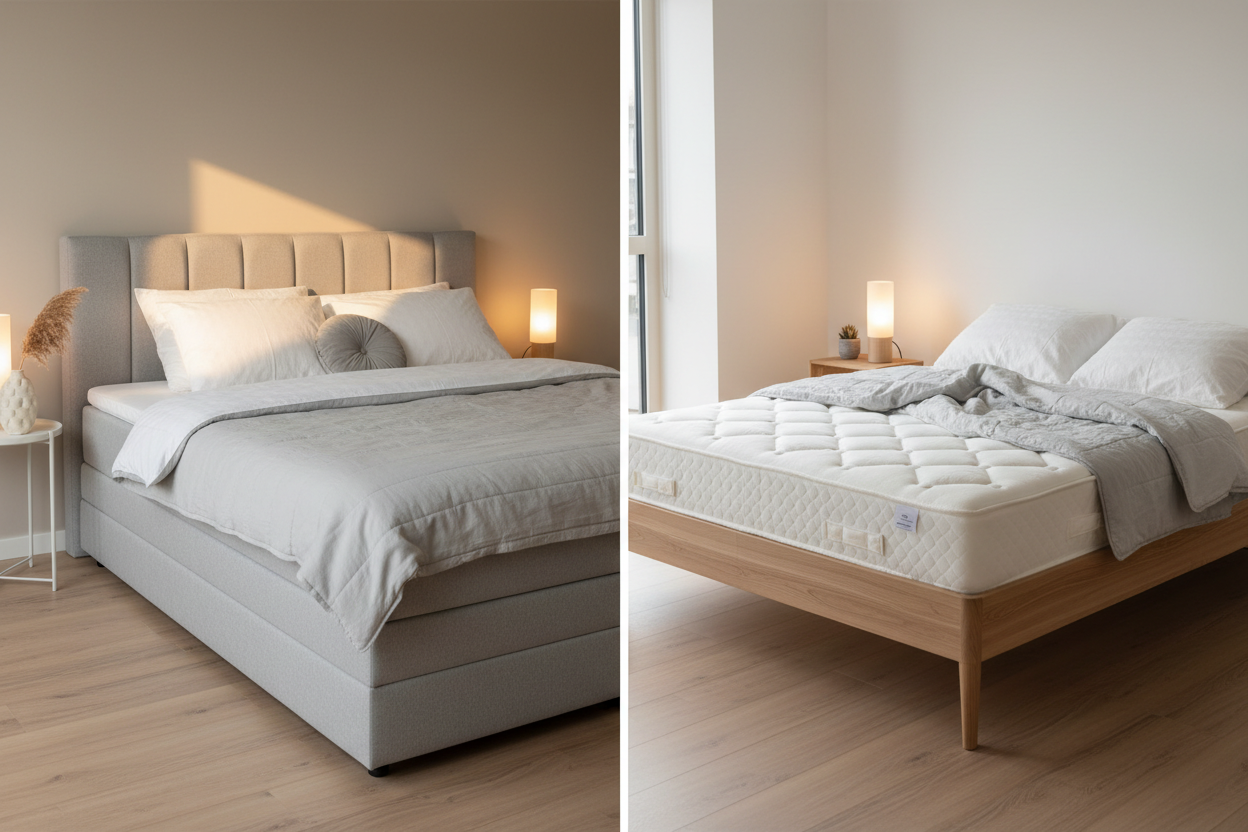 Boxspring vs lattenbodem: wat is beter voor je rug?